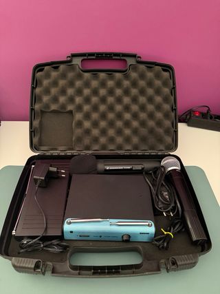 Shure SM58 + Sennheiser Freeport + Estuche