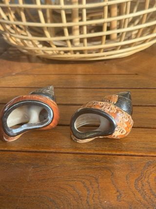 Coppia conchiglie decorative