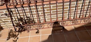 Rejas de hierro forjado 2,18m x 1,21 m 
