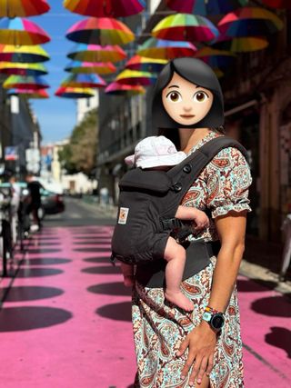 Mochila Porta Bebés Ergobaby Negra