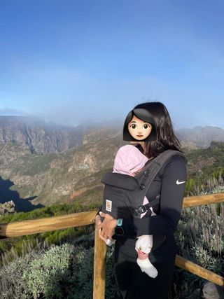 Mochila Porta Bebés Ergobaby Negra