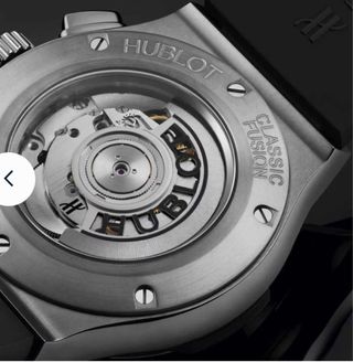 Reloj Hublot Cronógrafo Esqueleto Plata