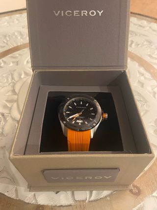 Reloj Viceroy Negro y Naranja