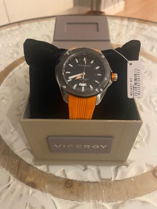 Reloj Viceroy Negro y Naranja