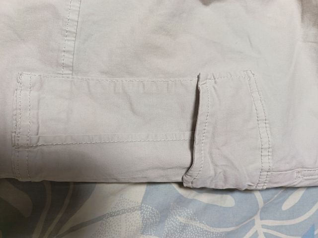 Pantalón Cargo Lefties Talla S Beige