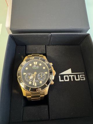Reloj Lotus Connected Cara Negra 