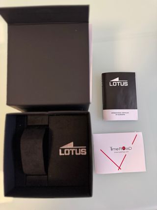 Reloj Lotus Connected Cara Negra 