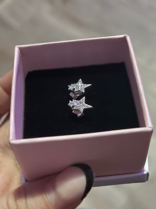 Pendientes Pandora Estrella Plata