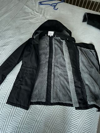 Abrigo porteo Wombat & Co. Negro