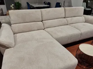 Sofá Chaise Longue Beige