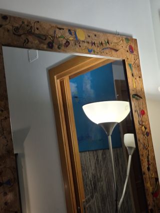 Specchiera dipinta a mano