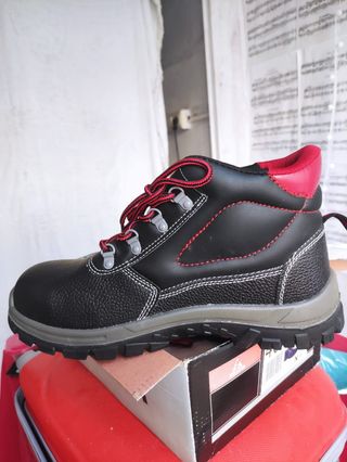 Botas de trabajo Bellota 43 Negro/Rojo