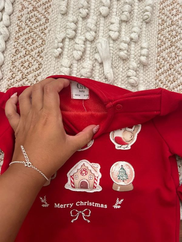 Sudadera bebé Navidad