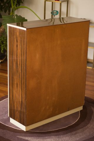 COMODA/CAJONERA SIFONIER  ZEBRANO VINTAGE 70's