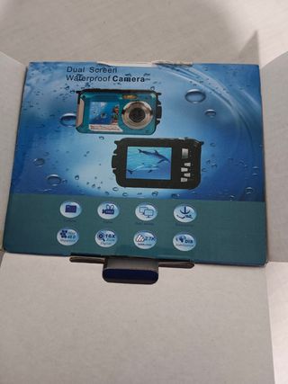 Cámara digital acústica de doble pantalla