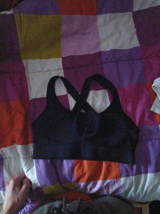 Sujetador deportivo Under Armour negro talla M