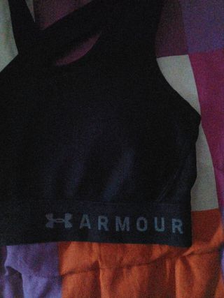 Sujetador deportivo Under Armour negro talla M