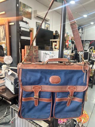 Bolsa Viaje Vintage Martini Racing Azul/Marrón