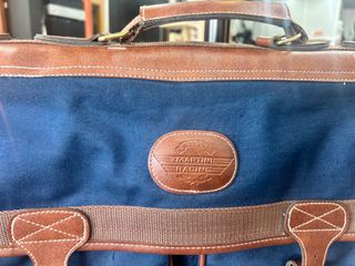 Bolsa Viaje Vintage Martini Racing Azul/Marrón