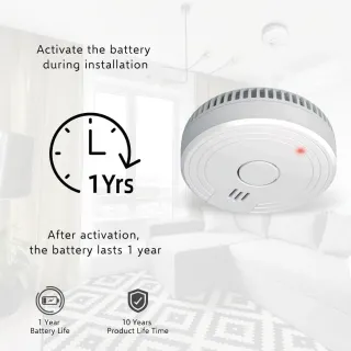 ELRO El detector de humo FS1801