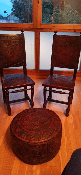 Muebles de cuero 