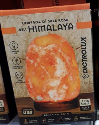 Lampada Sale Himalaya USB Dictrolux