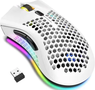 JYCSTE Ratón para videojuegos Bluetooth
