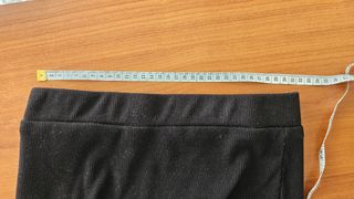 Gonna nera con spacco laterale