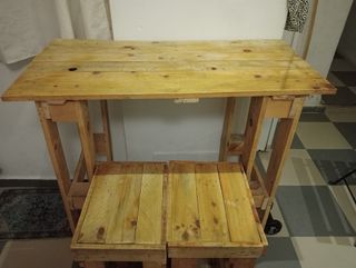Mesa de Palets de Madera