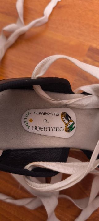 Alpargatas negras 