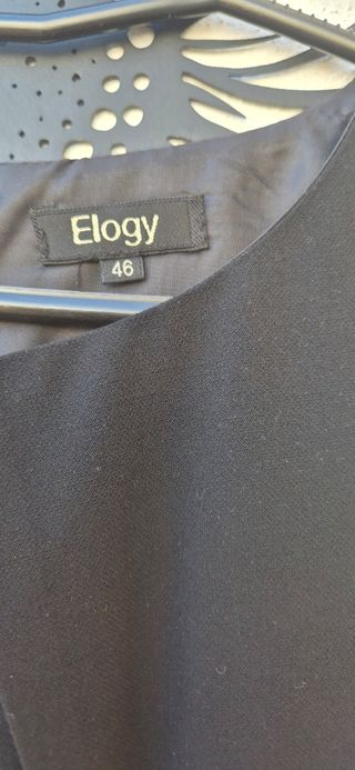 Vestido Elogy Talla 46 Negro