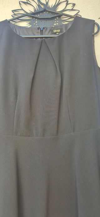 Vestido Elogy Talla 46 Negro