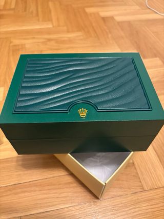 Caja Reloj Rolex Verde