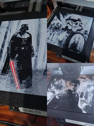 Servicio de impresión en plástico o resina