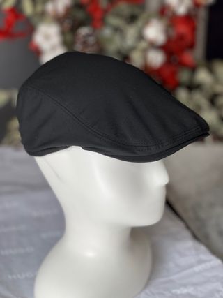 Boina de algodón negra