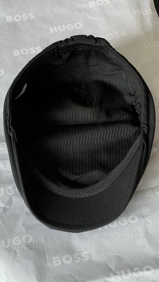 Boina de algodón negra