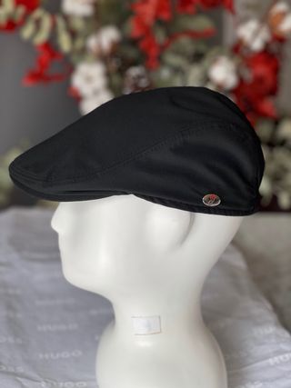 Boina de algodón negra