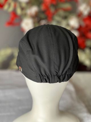 Boina de algodón negra