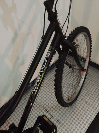 Bicicleta de montaña restaurada