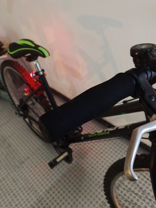 Bicicleta de montaña restaurada