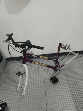 Bicicleta de montaña restaurada