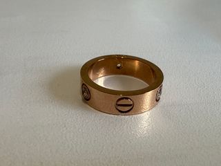 Anillo Cartier Love 750 con 3 diamantes