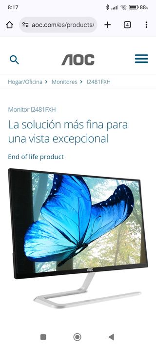 Monitor AOC I2481FXH
