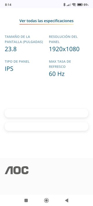 Monitor AOC I2481FXH