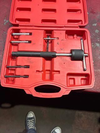 Extractor de calentadores motor