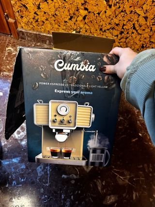Cafetera Cumbia Light Yellow