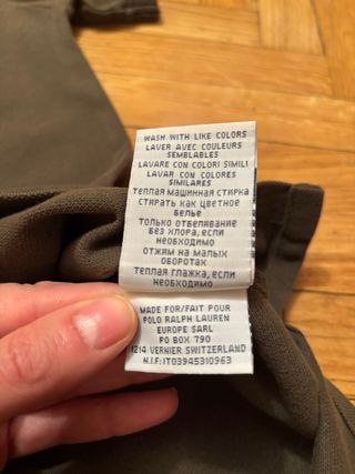 Polo Ralph Lauren Verde Oliva