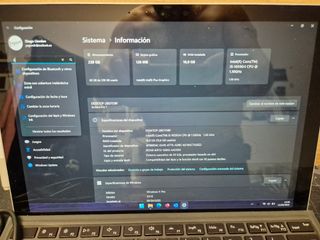 Microsoft Surface Pro 7 i5 16GB Plata