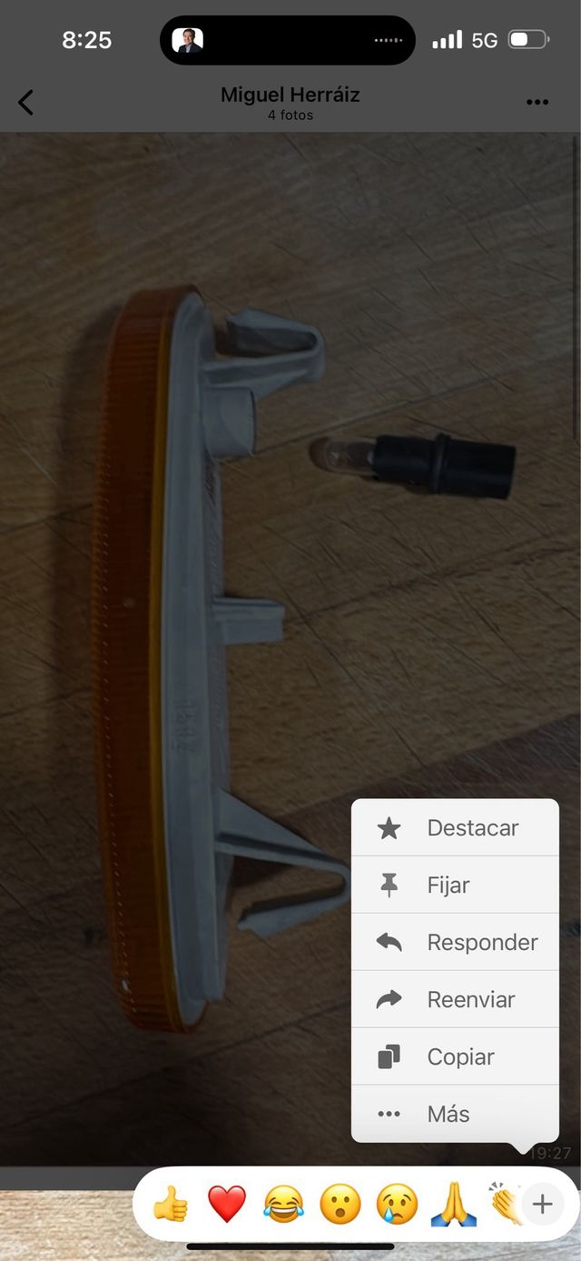 Intermitente Delantero Derecho Mini