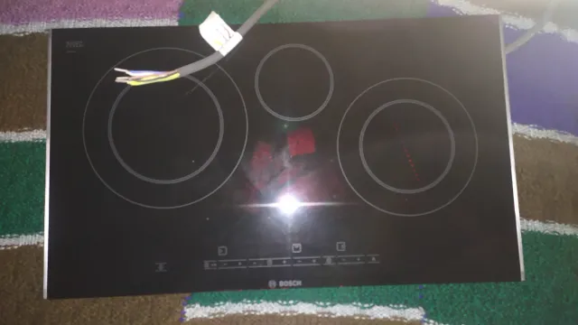 Piano cottura Bosch Non è indossato